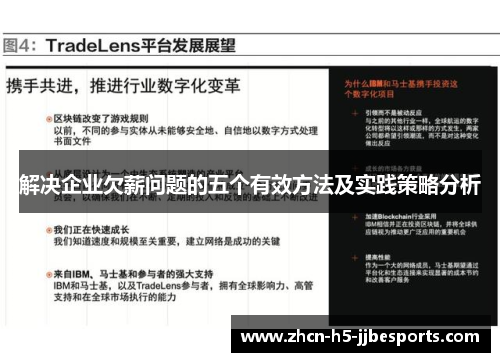 解决企业欠薪问题的五个有效方法及实践策略分析